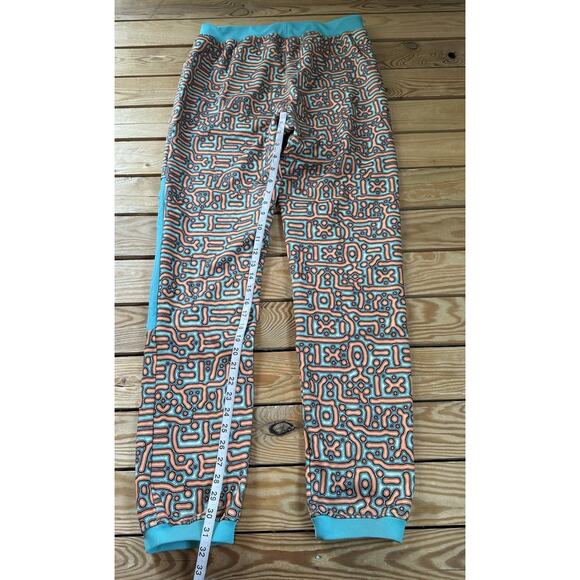Pit Viper Off Road Turbo Fleece Sweatpants Size Large Men’s Turquoise - Picture 7 of 9